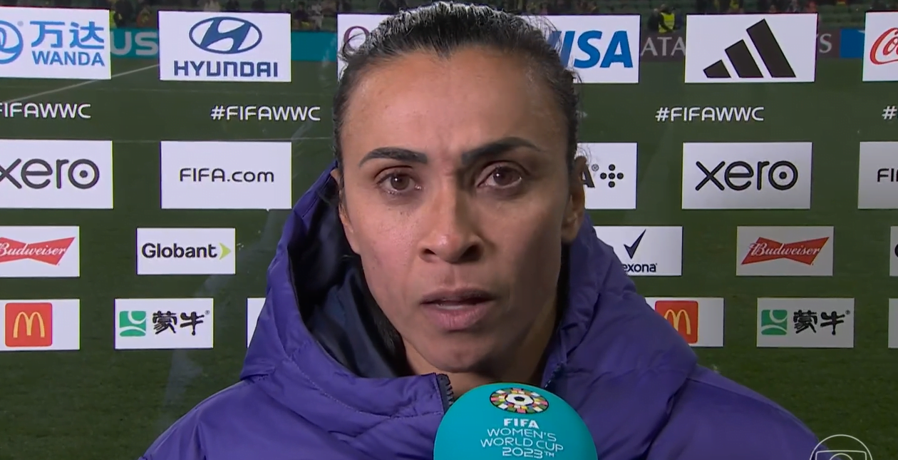 Marta se despede da Seleção Brasileira Feminina: “eu termino aqui, mas elas continuam”