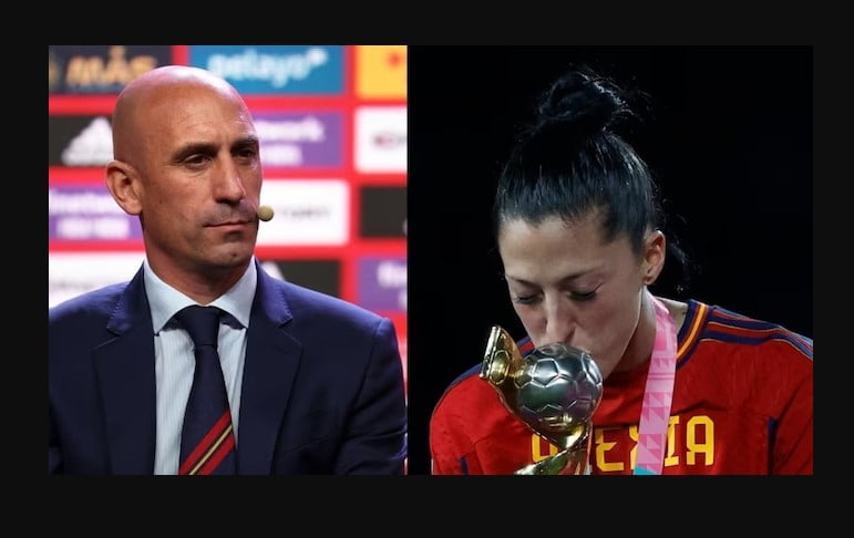 O que aconteceu com Luis Rubiales o Chefe do Futebol Espanhol que beijou a força a jogadora Jenni Hermoso